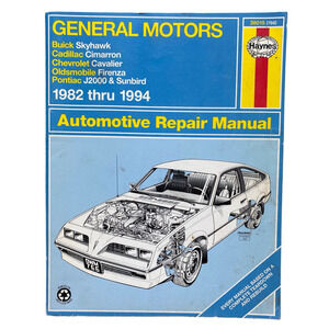 Haynes General Motors Repair Manual 1982-1994 #38015(766) Reference Book
